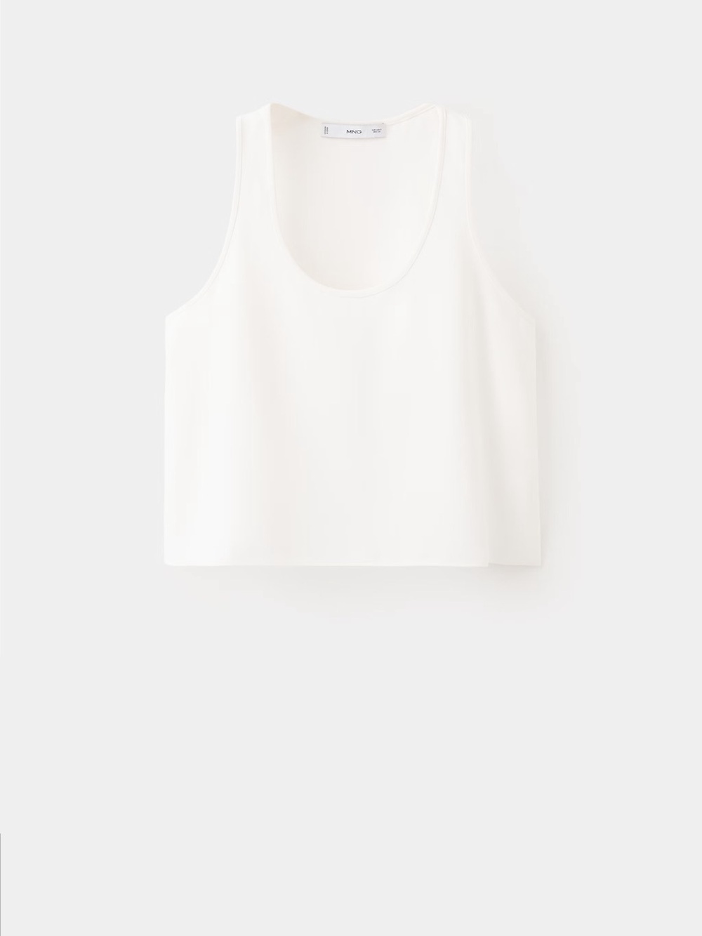 Mango ROUND NECK CROP TOP
